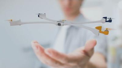 A Wearable Camera That Would Turn Into A Drone And Fly Off Your Wrist