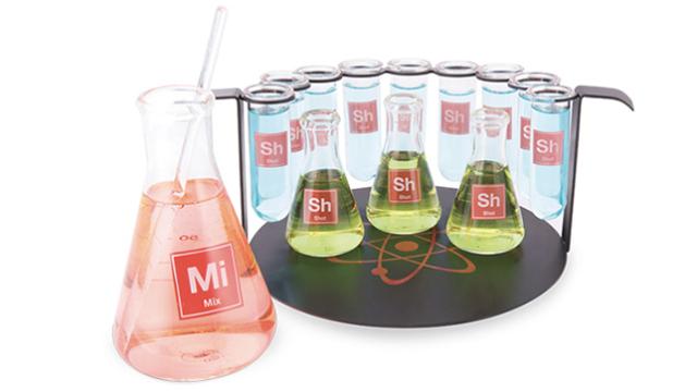 Study The Science Of Shots With A Chemistry Set For Your Bar