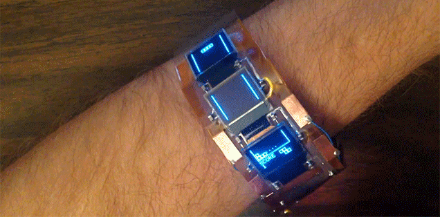 A Tetris-Playing Bracelet Is Where Fashion Meets Frustration