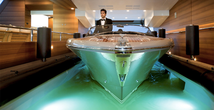 A Super-Yacht With A Garage For Smaller Boats Is Luxuriously Obscene