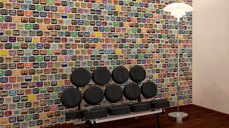 Wrap Your Walls In A Glorious Tribute To Classic Cartridge Gaming