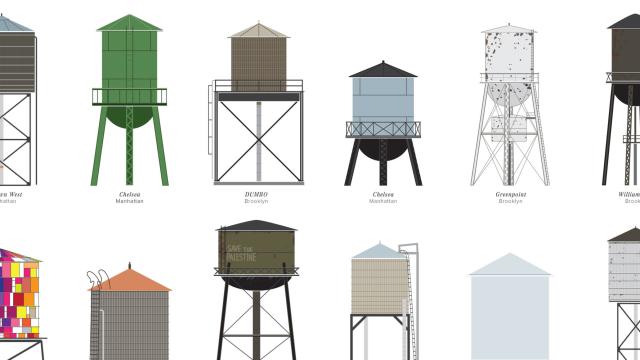 The Dirty, Dilapidated And Delightful Water Towers Of New York City