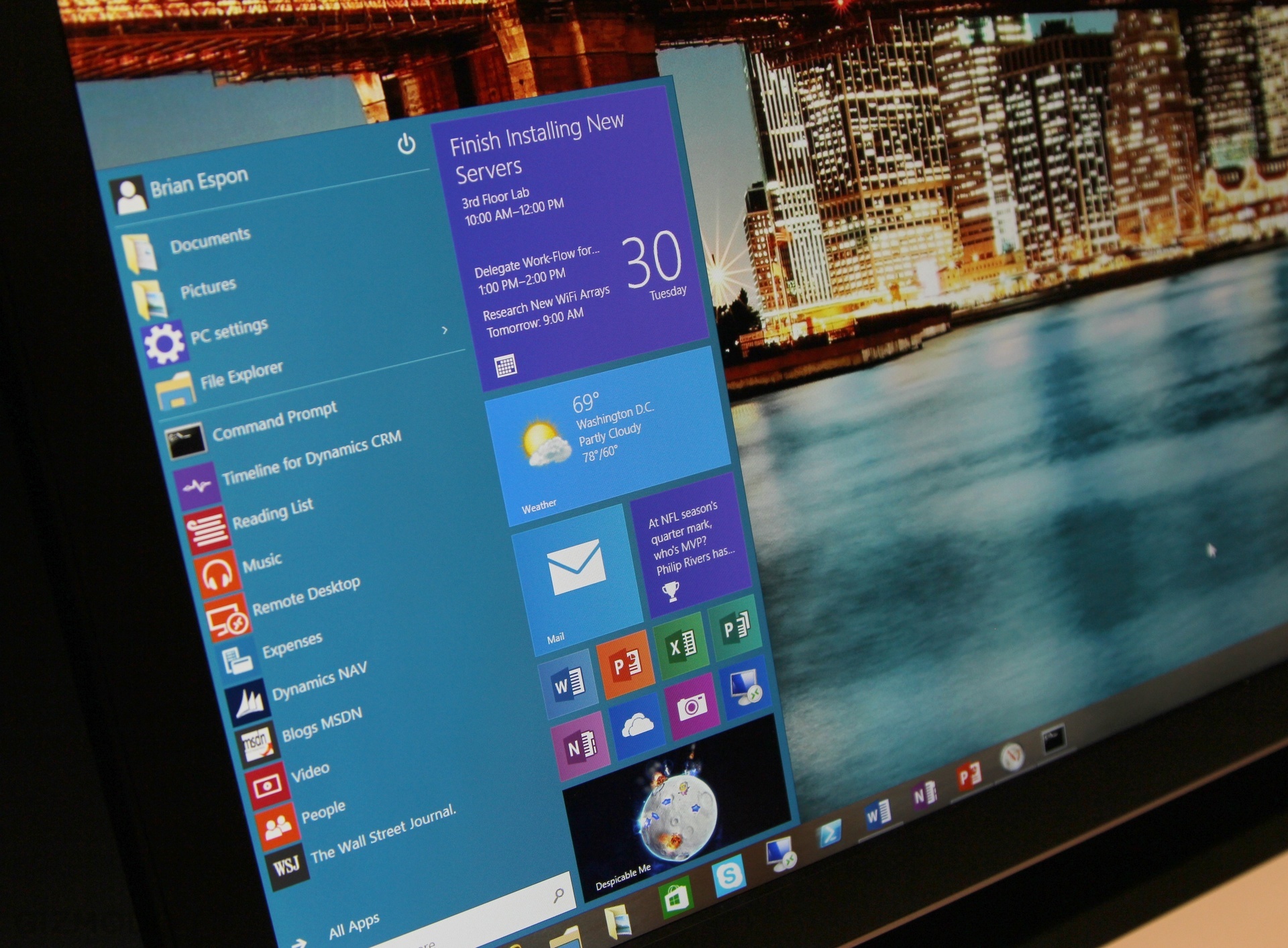 Windows 10 Hands-On: Well Hello There, Start Menu!
