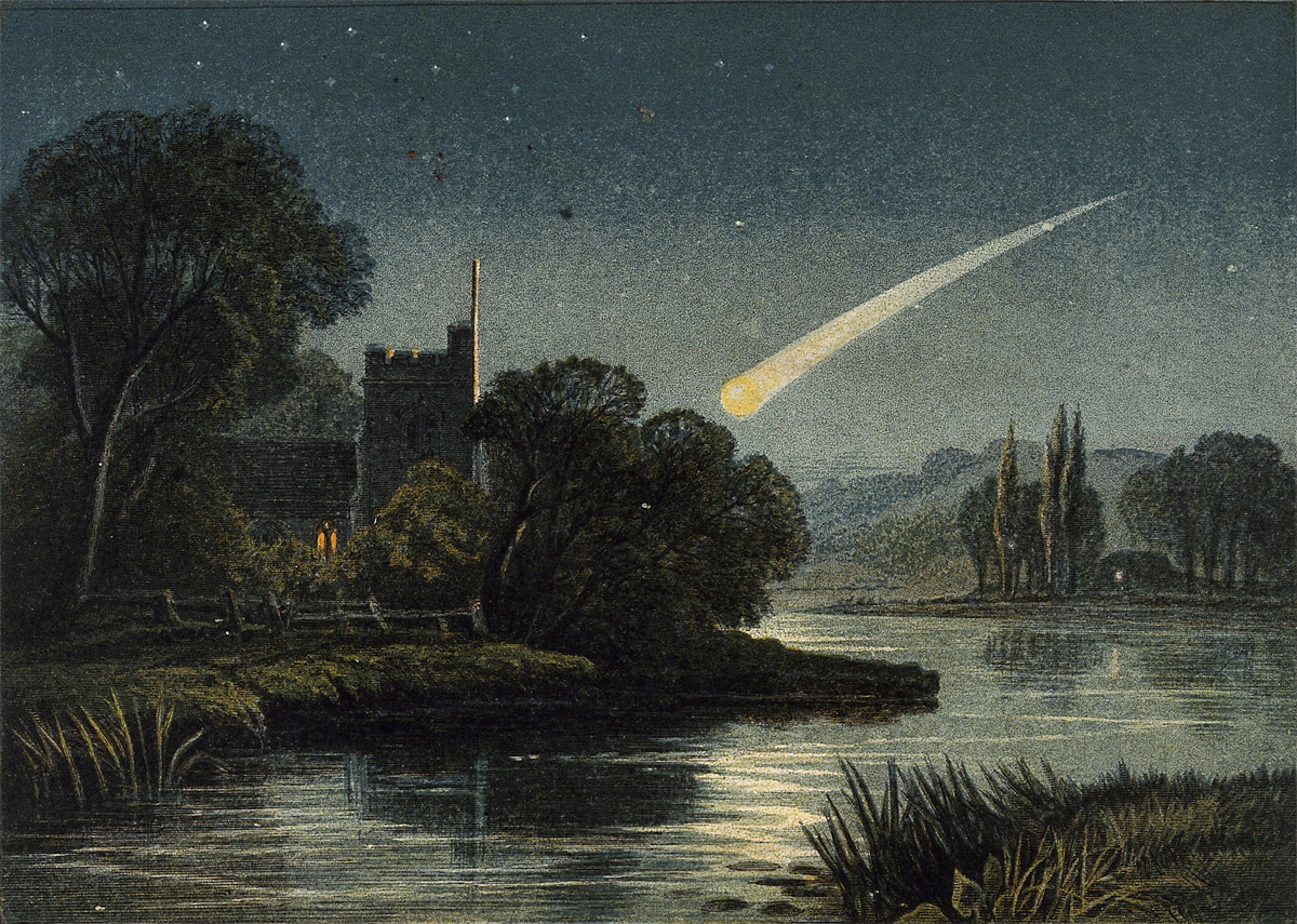 Stunning Depictions Of Ancient Comets That Scared The Hell Out Of Humans