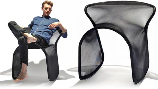 A Saddle-Inspired Chair Lets You Rustle Up Some Relaxation