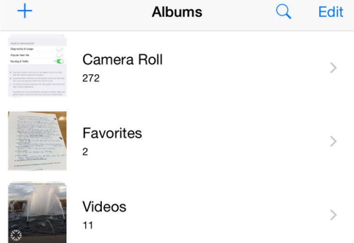 It Looks Like Camera Roll Is Coming Back To iOS 8