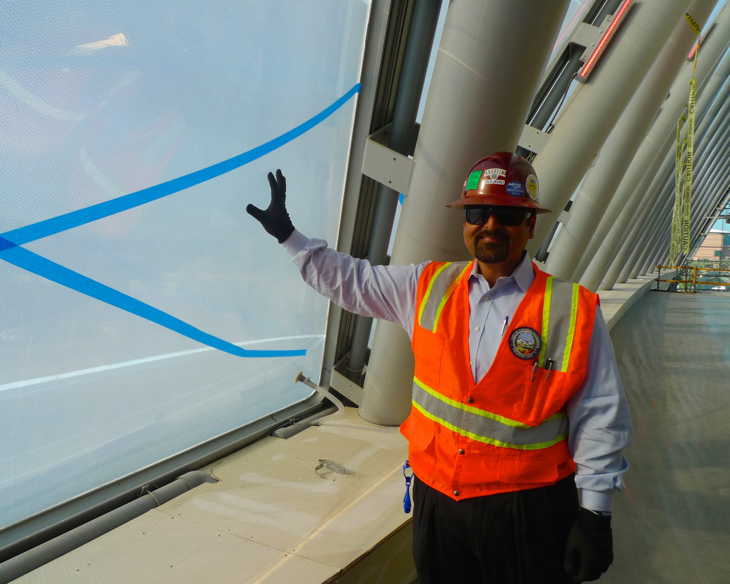 A Tour Of The Futuristic Roof On California’s High-Speed Rail Station