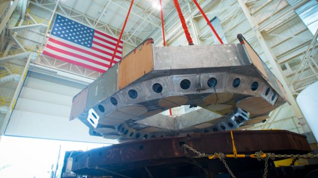 This Giant Shaking Table Will Ensure The Orion Capsule Survives Launch