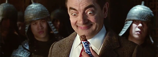 Mr Bean Returns To TV In Silly Snickers Ad