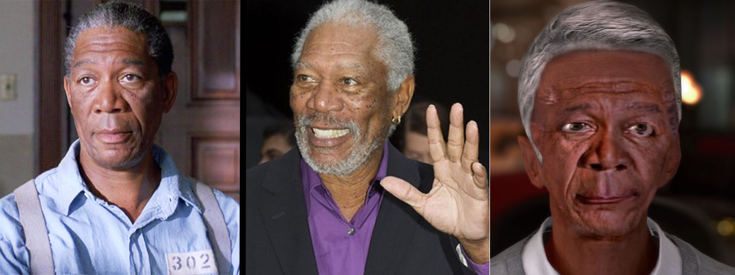 Morgan Freeman Becomes E.T. And Other Age-Prediction Software Horrors