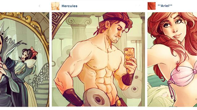 This Is What The Instagram Feed Of A Disney Character Looks Like