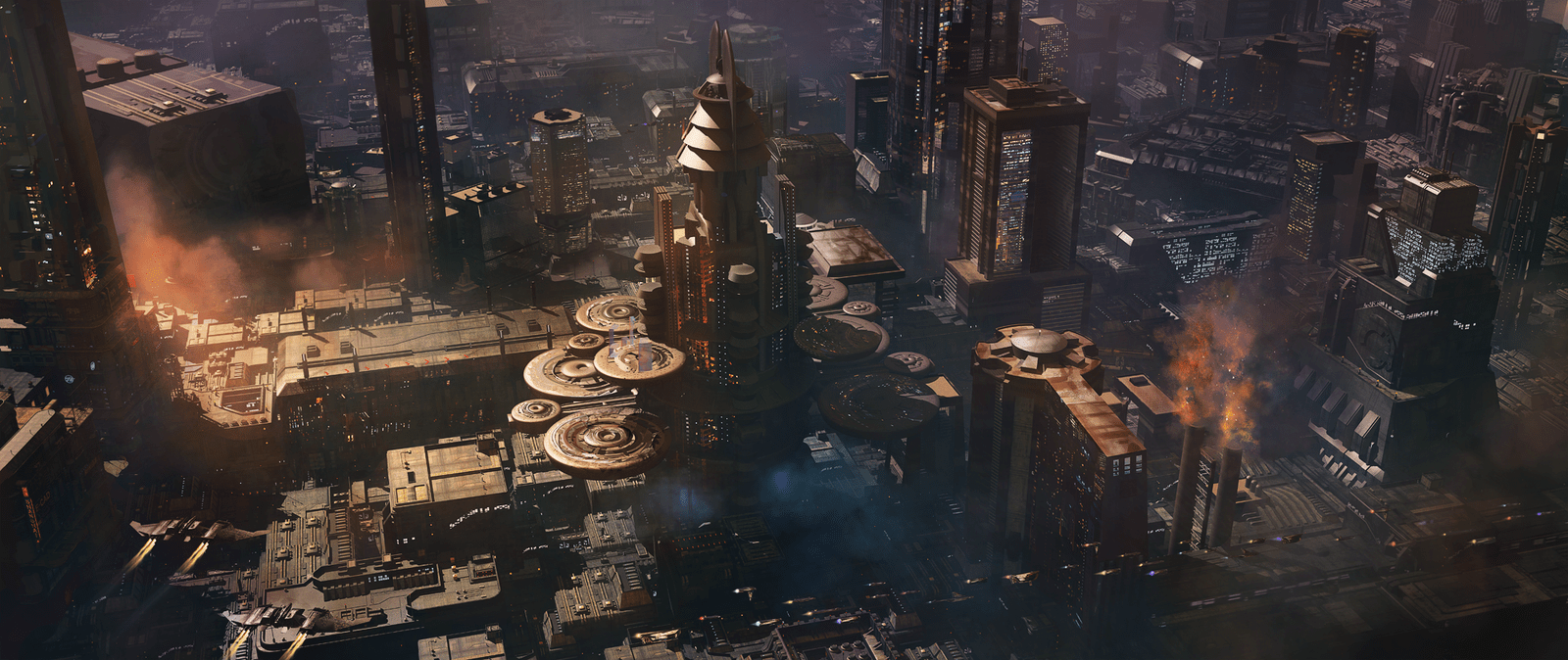 Dune And The Fantastic Science-Fiction Cities Of Finnian MacManus