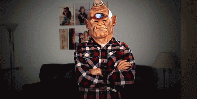 Smartphones Turn These Masks Into Incredible Animated Halloween Costumes