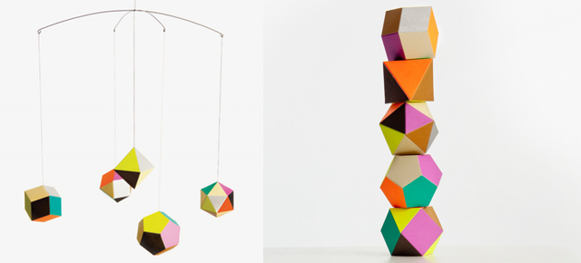 Hang These Polyhedrons Wherever You Need Some Colourful Geometry