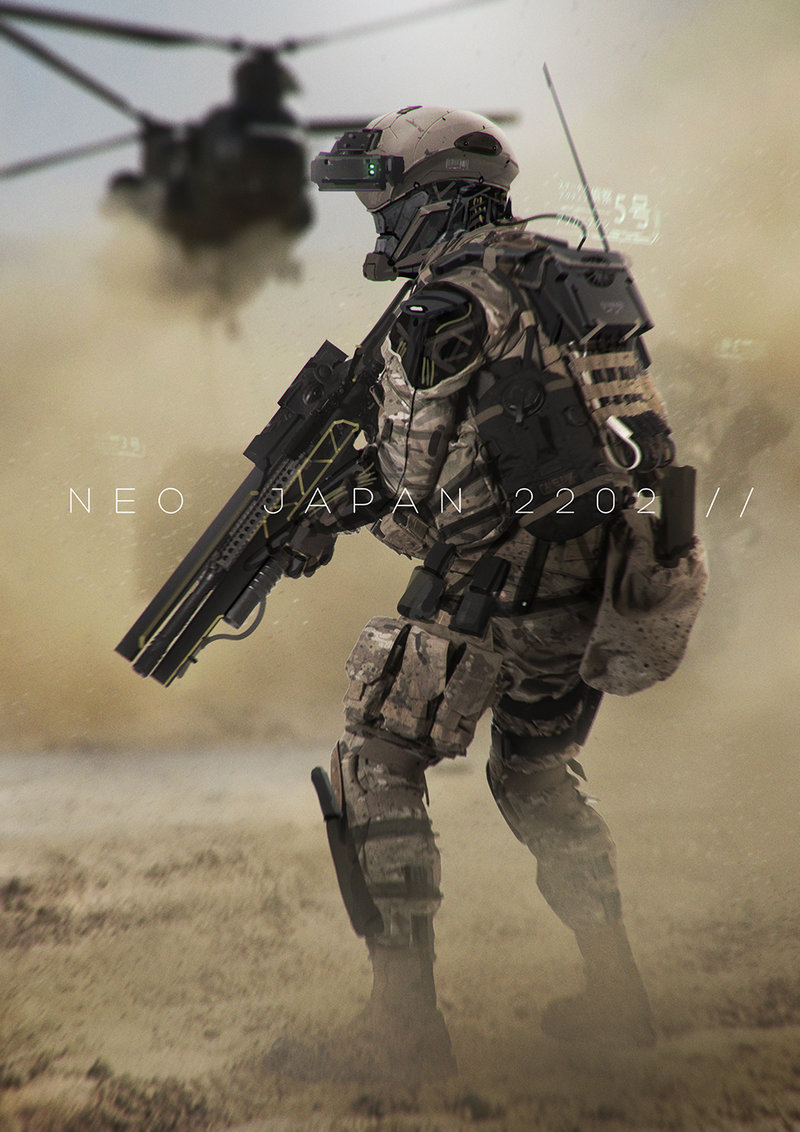 Photos Of Regular Soldiers Transformed Into Cool Futuristic Warriors