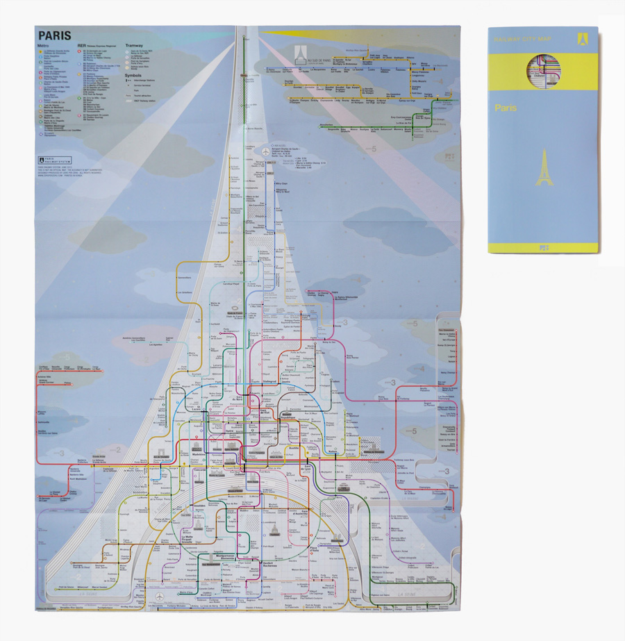A Beautiful Map Of Tokyo’s Extremely Complex Subway And Railway System