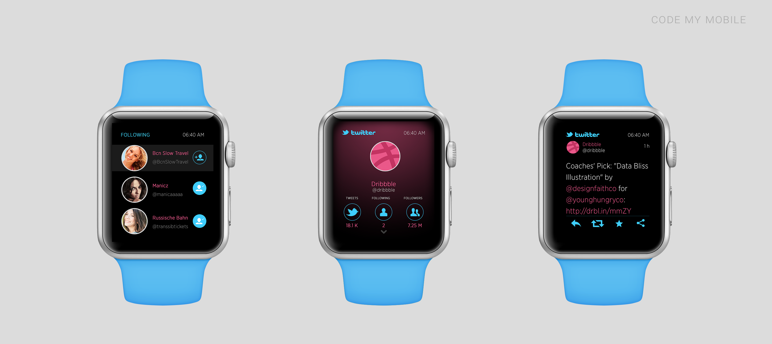 These Concepts Show What Apple Watch Apps Will Look Like