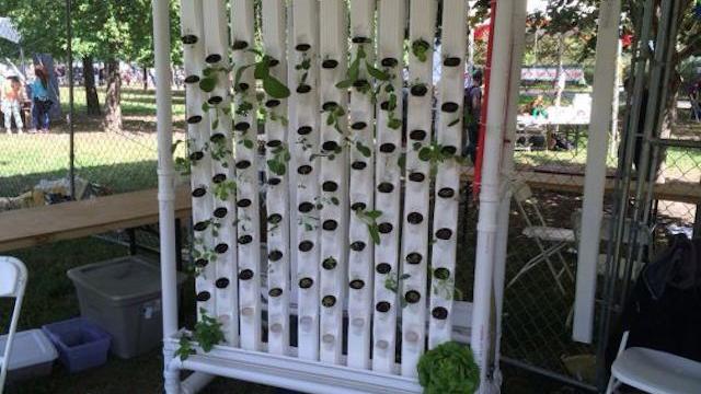 A Robotic Vertical Garden You Can Build With Hardware Store Materials