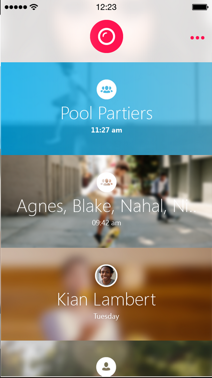 Skype’s New Group Video Messaging App Takes A Late Cue From Snapchat