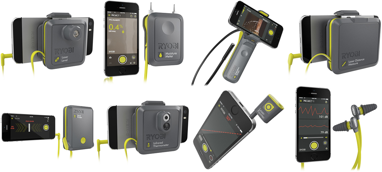 Ryobi’s New Accessories Turn Your Smartphone Into A Toolbox