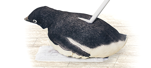 Mopping Is No Longer A Chore With A Penguin Gliding Across Your Floor