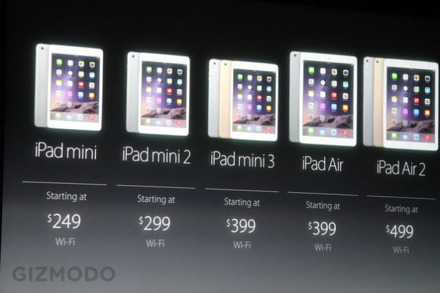 The iPad Mini 3 Is Just The iPad Mini 2 With Touch ID