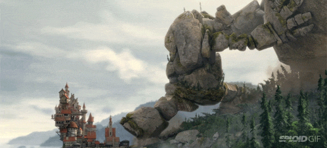 Short Animation About A Giant Rock Creature Teaches A Funny Life Lesson