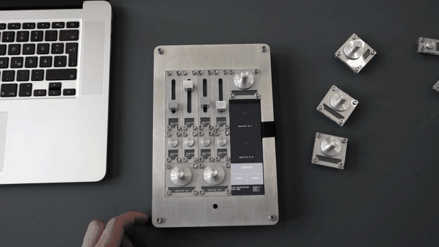 These Knobs And Sliders Turn An iPad Into A Custom Tactile Interface
