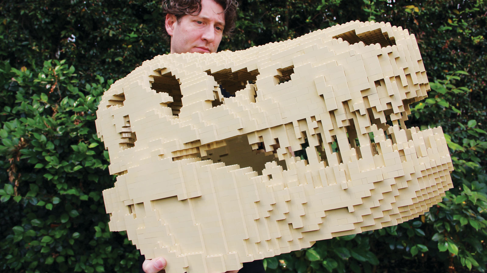 So This Is What Inspires Someone To Build A Life-Size LEGO T-Rex