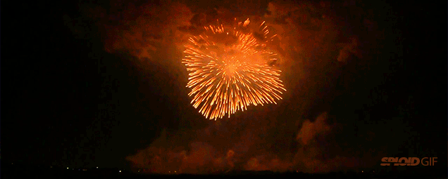 Watch The Biggest Firework Ever Explode Into An 800m Ball Of Fire