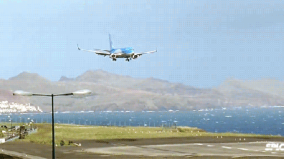 Pilot Saves The Day When Plane Suddenly Takes A Dive At Landing