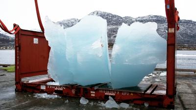 What It Takes To Transport 112 Tonnes Of Arctic Ice Over 3,000 Kilometres
