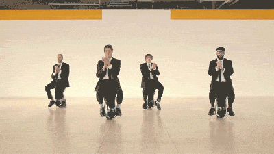 OK Go’s New Video Is A Spectacular Self-Balancing Unicycle Ride