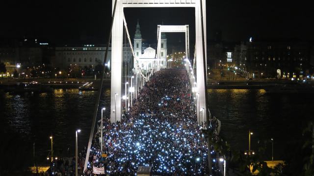 Protests Against Internet Tax In Hungary Continue — Larger Than Ever