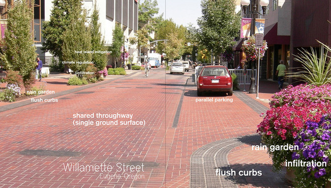 This Street Has No Lanes, Signals Or Signs — And It’s Safer For It