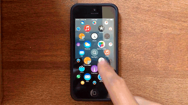 How The iPhone’s UI Would Look If It Acted Like The Apple Watch