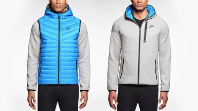 A Reversible Hoodie Hides A Warm Puffy Vest On The Inside