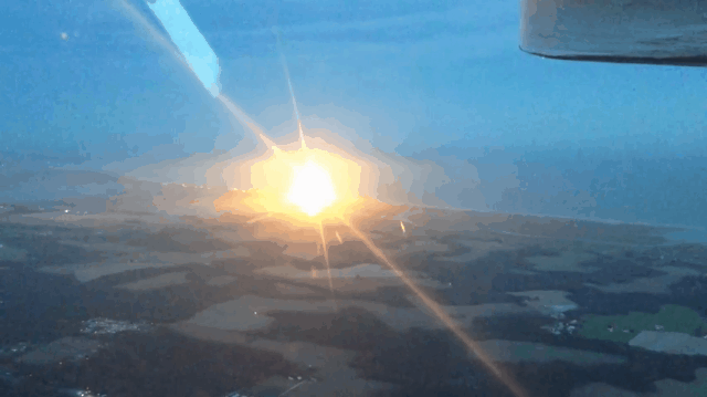 The Antares Explosion Looked Even Worse From A Plane