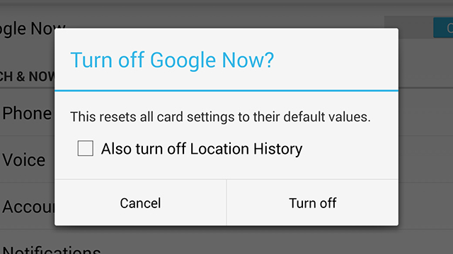 How To Disable Google Now On Your Android Device
