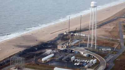 The Wallops Island Launch Facility The Day After The Antares Explosion