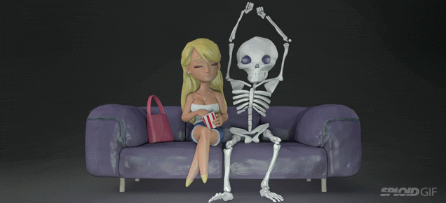Hilarious Animation Shows How It’s Not Fun Being A Skeleton