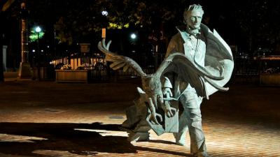 Boston Just Got A Spooky Edgar Allan Poe Statue
