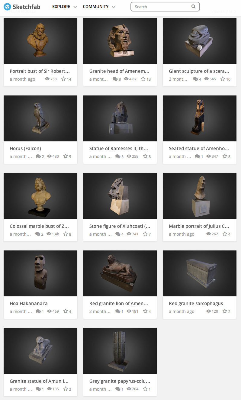 The British Museum Will Now Let You 3D Print Copies Of Its Artifacts
