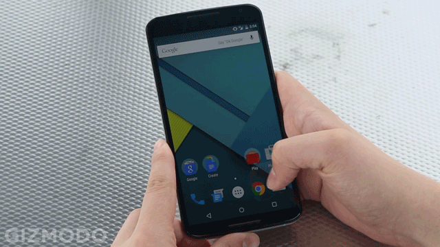 The Best Of Android Lollipop In 8 GIFs