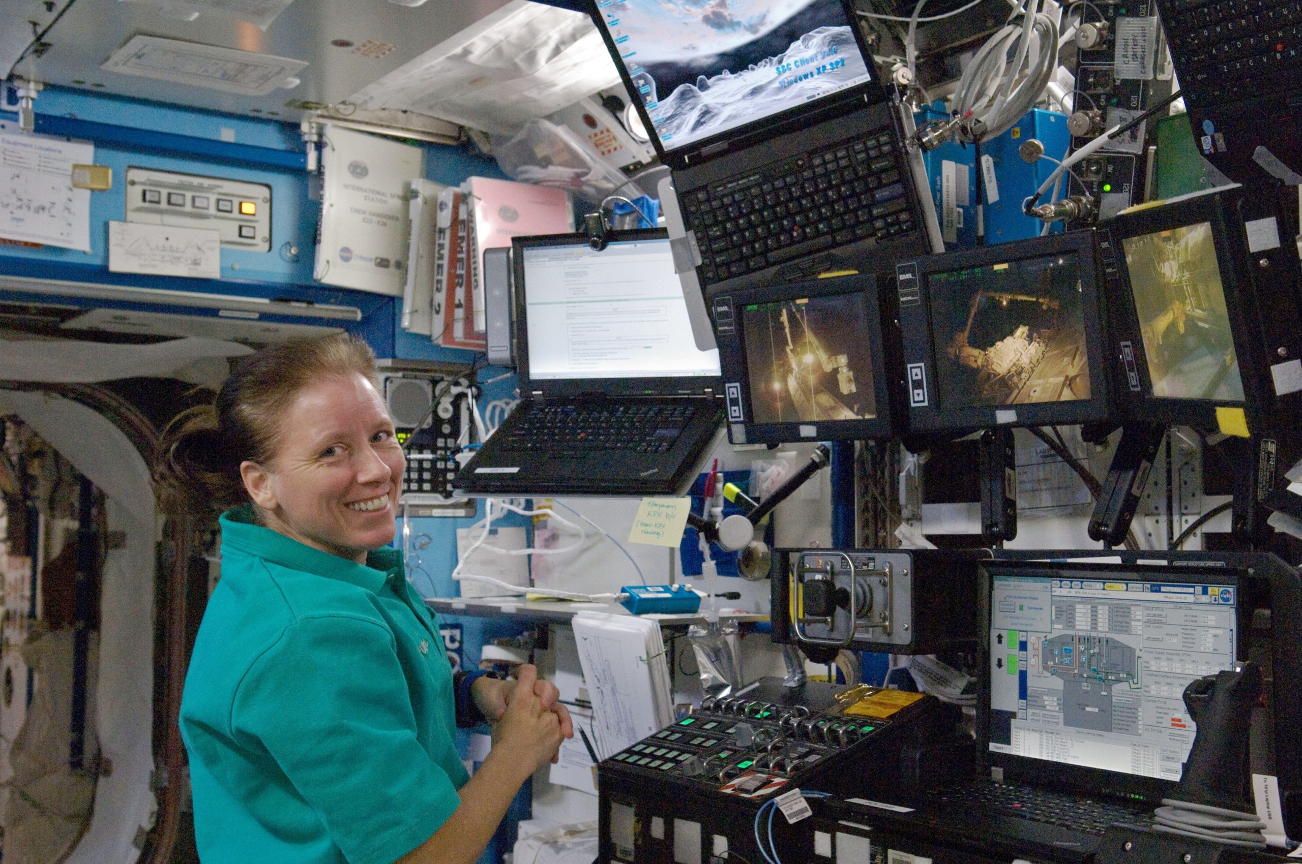 How Astronauts Use Laptops On The International Space Station