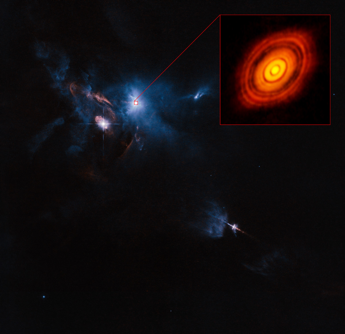 Revolutionary Photo Clearly Shows Star System Forming For The First Time