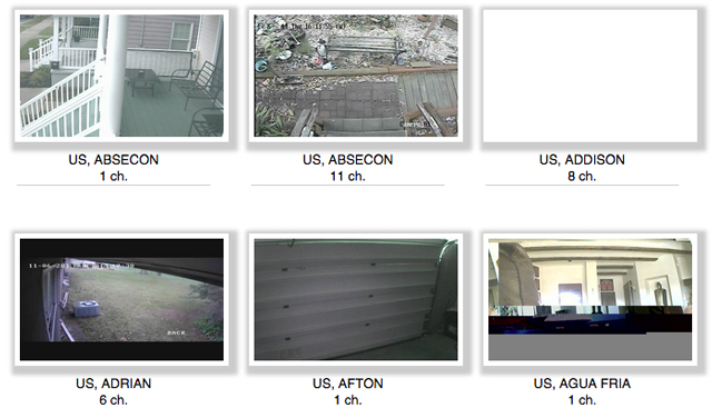 A Creepy Website Is Streaming From 73,000 Private Security Cameras