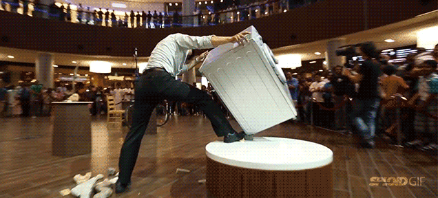 Man (Or Wizard) Balances Objects At Seemingly Impossible Positions