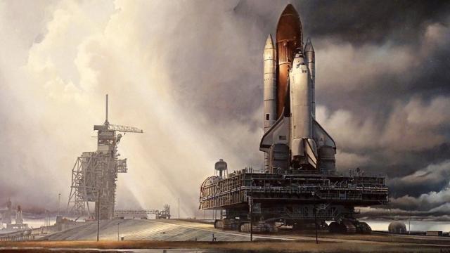 The Hungarian-Born Painter Who Immortalised America’s Space Program