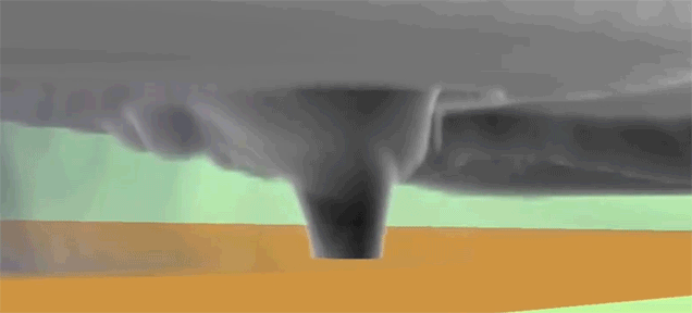 Behold The Most Accurate Simulation Of An F5 Tornado Ever